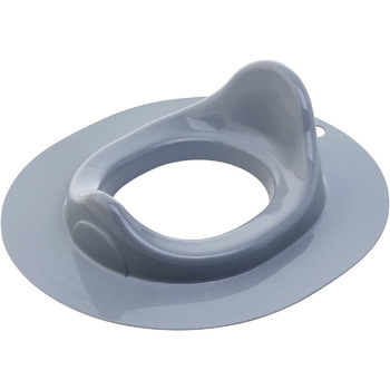 Сидіння для унітазу Rotho Babydesign Bella Bambina - Дитяче сидіння для унітазу сірого кольору - Міцне сидіння для унітазу для діт