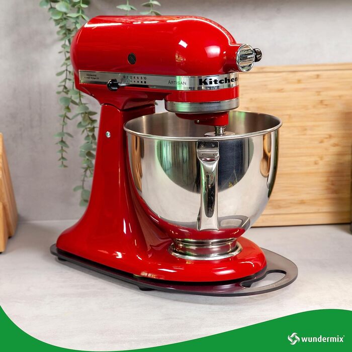 Ковзаюча дошка з акрилового скла EasySlider ковзаюча дошка KitchenAid ковзаюча дошка для KitchenAid планер для кухонного комбайна акрилова підкладка (прозорий сірий)