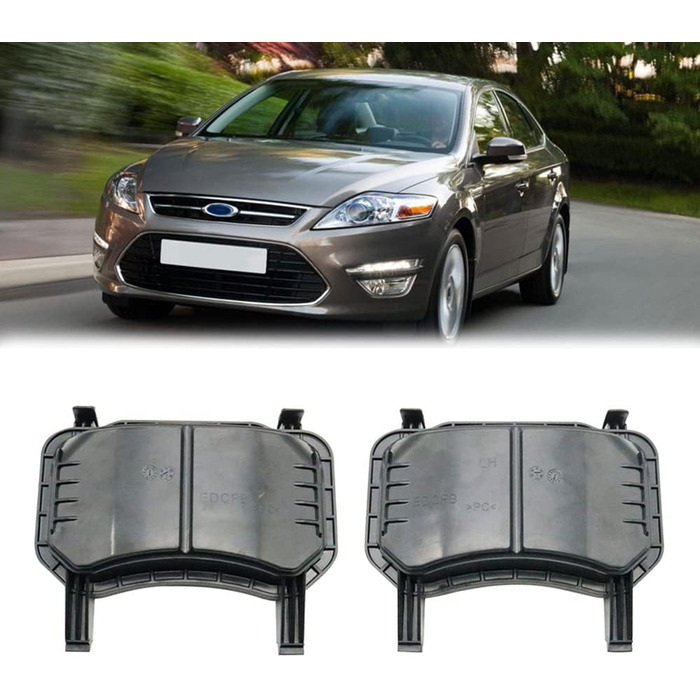 Пара передніх фар Кришка Кришка Чохол для Mondeo MK4 2008 2009 2010 2011 2012 2013 Прокладка кришки, 1