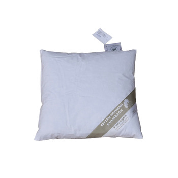 Подушка Betten Hofmann 40x40 см 100 г пух, пухова подушка, приємна на дотик, м&39яка, приємна на дотик, затишна, натуральний продукт, можна прати, пухнаста