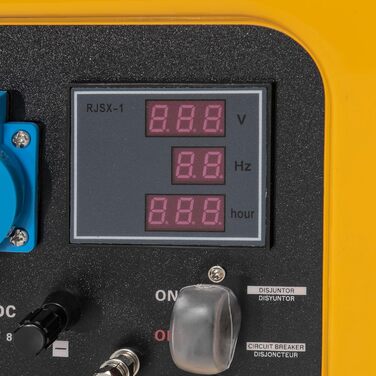 Бензиновий генератор VITO Pro Power 5500 Вт 13PS, 16А, 2х230В, 80кг, бак 25л, Lpa 69дБ, генератор з функцією AVR, датчик масла, ча