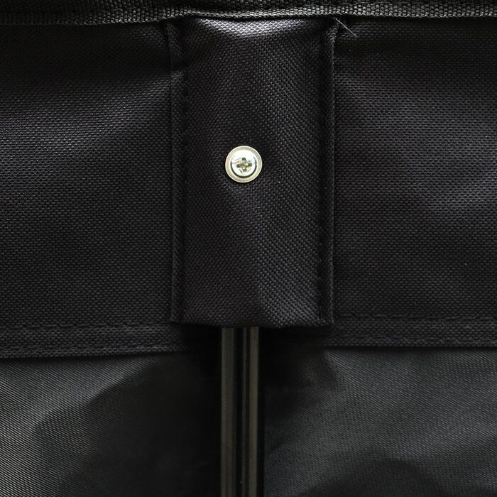 Лавка для кемпінгу Yaheetech, складна лавка, запасна лавка, футбольне сидіння, складна лавка для 4 осіб з сумкою для перенесення, чорна, 184x50x82,5 см