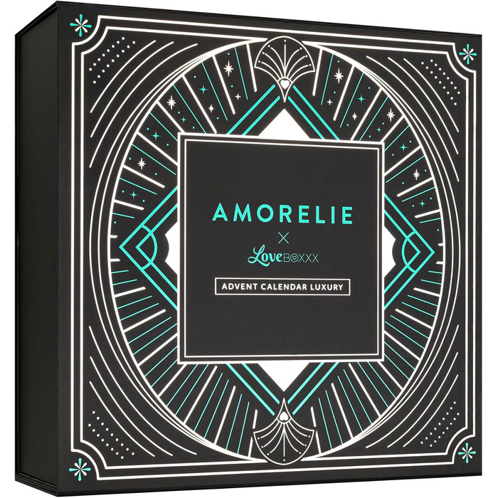 Еротичний адвент-календар AMORELIE Luxury Edition 2025, 24 преміальні інтимні подарунки