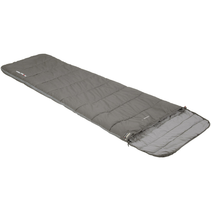 Спальний мішок High Peak Conon 7/+7°C Grey/Light Grey Left (21247)