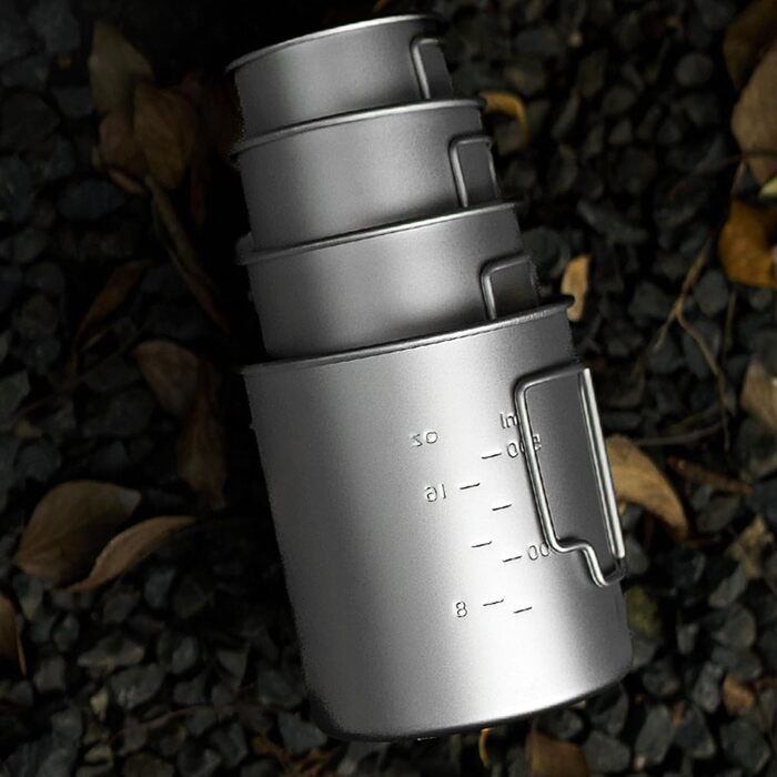 Двошарові кухлі для активного відпочинку, практичні туристичні кемпінгові кухлі для різних видів активного відпочинку, компактні, кемпінговий посуд 300 мл