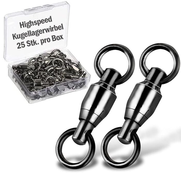 Високошвидкісні вертлюги з нержавіючої сталі на підшипниках, кранові вертлюги з міцністю на розрив 14-190 кг, рибальські снасті для лову сома, рибальські вертлюги для лову сома 4 - міцність на розрив 47 кг