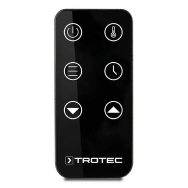 Тепловентилятор керамічний Trotec TFC 220 E 2200W Black (1410000690)