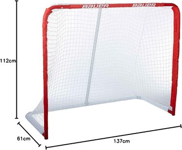 Сталевий тент Bauer Deluxe Rec Tor 54&39 (137x112x61 см) 137 x 112 x 61 см