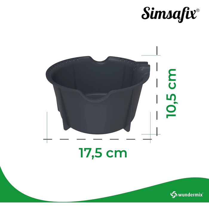 Парова соковижималка Simsafix для Thermomix TM6, TM5, TM31 & TM Friend Соковижималка для Thermomix Універсальні можливості застосування Зроблено в Німеччині