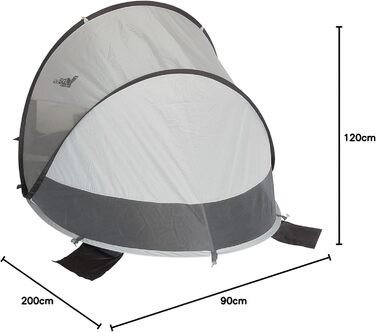Пляжний намет High Peak Calobra 80 PopUp Beach Shelter Sunshade - захист від ультрафіолету 80