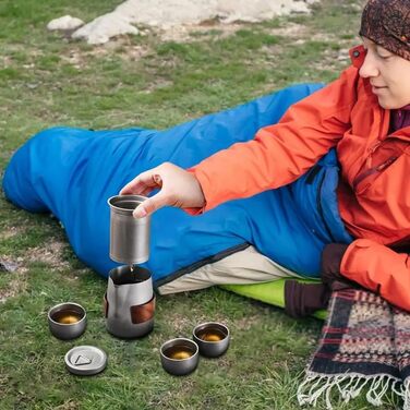 Китайський чайний набір з 3 чашками, чашками та місцем для зберігання чаю, портативний чайний набір з футляром, двошаровий