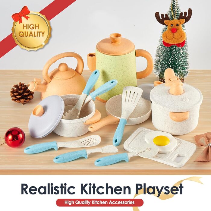 Дитяча кухня Грязь Кухонні аксесуари Діти на свіжому повітрі, Ігрова кухня Ляльковий посуд Набір горщиків Аксесуари, Кухонні іграш