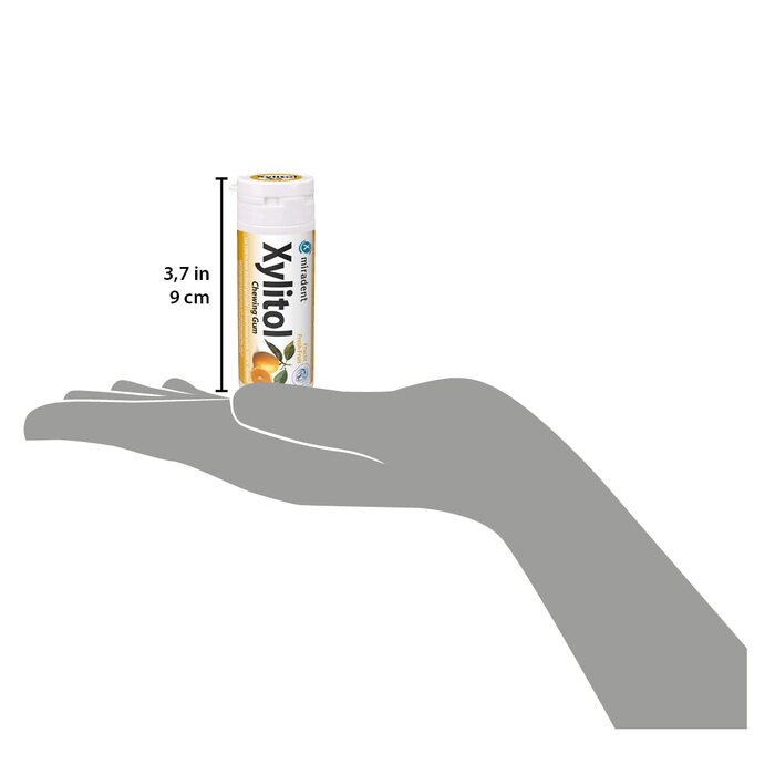 Жувальна гумка miradent Xylitol Dental Care фруктовий – 12 шт