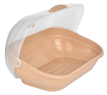 Хлібниця з кришкою Violet House 0720 Cappuccino (6768574)