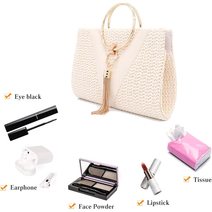 Жовта плетена сумка-клатч з бахромою для вечірок та весіль. Елегантна жіноча сумочка на ланцюжку, невелика вечірня сумочка, розкішна сумочка через плече.