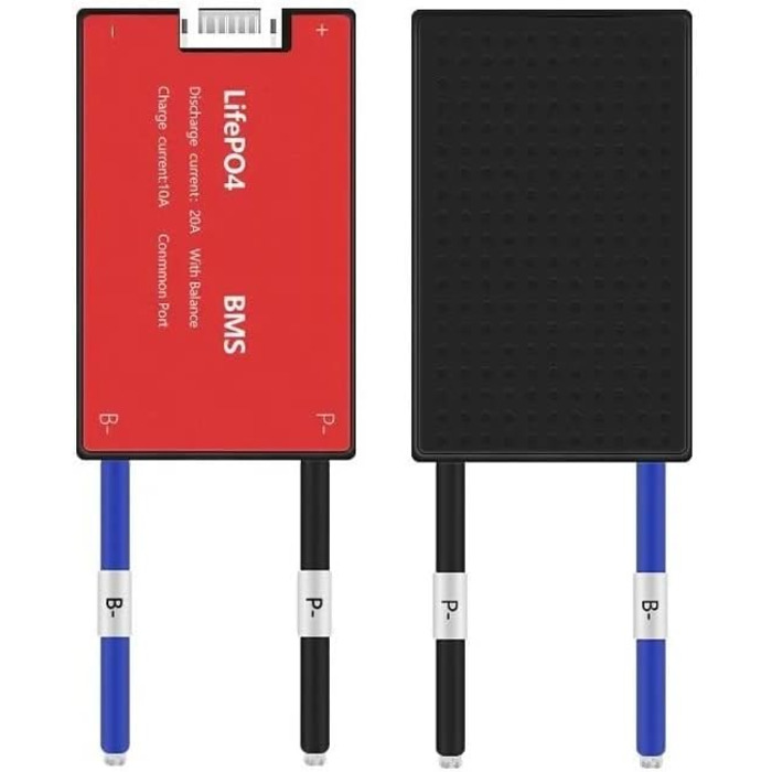 Літієва батарея, плата захисту BMS з балансиром, 16S 48V 20A LiFePO4