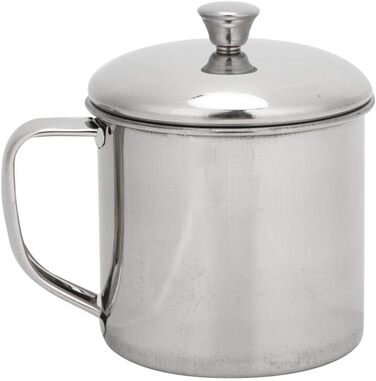 Набір столових приборів для кемпінгу, набір посуду з нержавіючої сталі, мірний набір, включає тарілку, чашку, виделку, ложку, ніж, набір столових приборів 8 в 1 з сітчастою сумкою, набір посуду для кемпінгу, походів та пікніків на свіжому повітрі