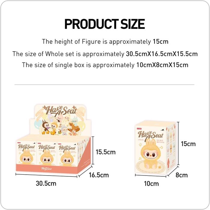 Монстри - повний набір вінілових плюшевих фігурок &quotСідайте&quot