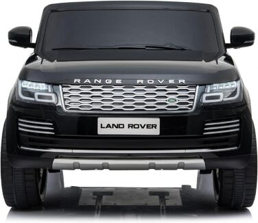 Дитячий електромобіль Range Rover Vogue чотириколісний шкіряне сидіння дитячий автомобіль 4X4, MP4 2-місний чорний