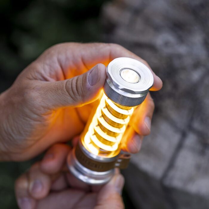 Ліхтарик Barebones Edison Light Stick - алюмінієвий, USB-акумуляторний світлодіодний ліхтарик з 7 режимами, час роботи понад 40 годин, необхідне для кемпінгу (без магнітної основи)