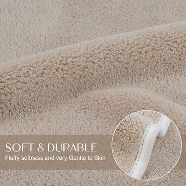 Рушники з мікрофібри, сильний водопоглинаючий рушник з мікрофібри для ванни, м'які рушники для душу, швидко сохнуть і вбирають вол