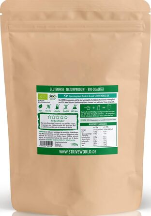 Гороховий протеїн STRIVE Organic, 1 кг