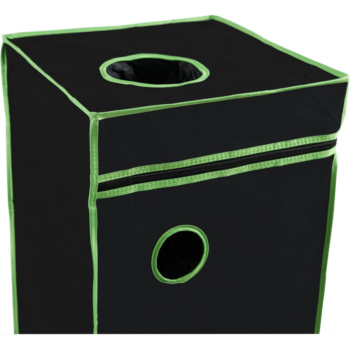 Тент для вирощування Zelsius MyHomeGrow Кімната для вирощування в приміщенні Гроубокс (40 x 40 x 160 см, Сірий) Сірий 40 x 40 x 160 см