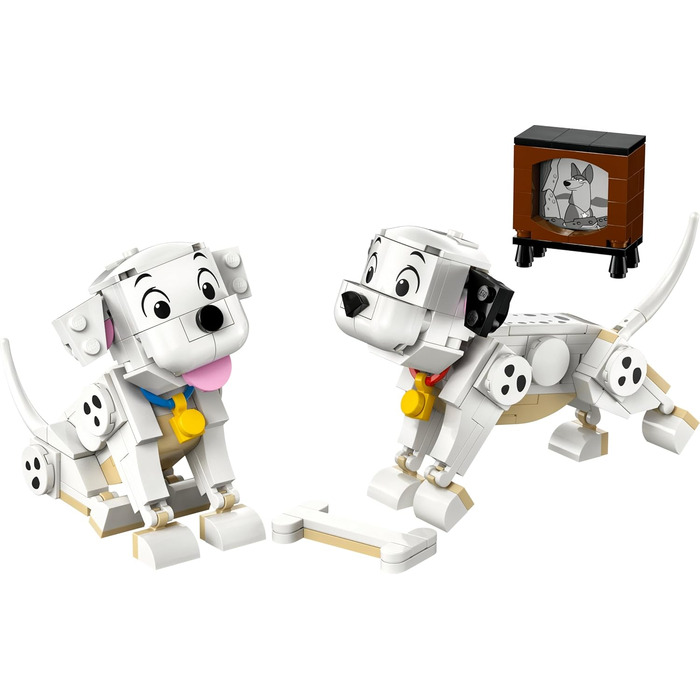 Конструктор LEGO Disney Lucky & Penny 101 Dalmatians 43271, 268 деталей, фігурки цуценят