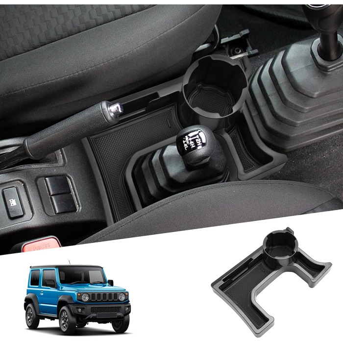 Сумісний з Jimny JB64W JB74W 2018-2023 2024 Ручна центральна консоль Коробка для зберігання Зберігання для мобільних телефонів Ключі Картки Монети Аксесуари Jimny 2024 Jimny Центральна коробка для зберігання