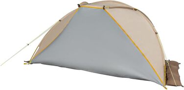 Унісекс пляжний навіс для дорослих III, колір білий перець, один розмір