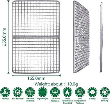 Міні-гриль-плита для барбекю Boundless Voyage з міцним титаном та вугіллям, у комплекті з футляром для перенесення Ti15108b