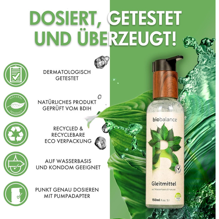 Лубрикант на водній основі BIO BALANCE, 150 мл