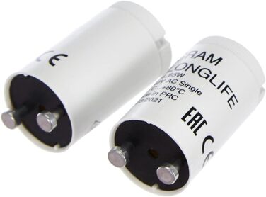 Для індивідуального перемикання люмінесцентних ламп, 2 шт., сірий, 111 Longlife