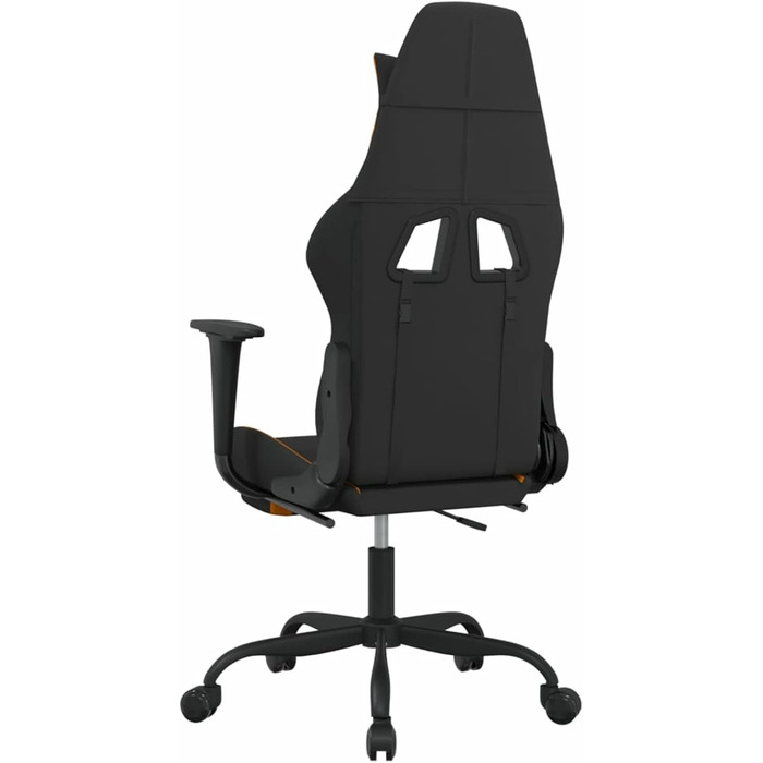 Ігрове крісло з підставкою для ніг, крісло для ПК, ігрове крісло, крісло для геймерів, крісла для домашнього офісу, крісла для ігор, крісло для PlayStation, комп&39ютерне крісло, чорно-помаранчева тканина