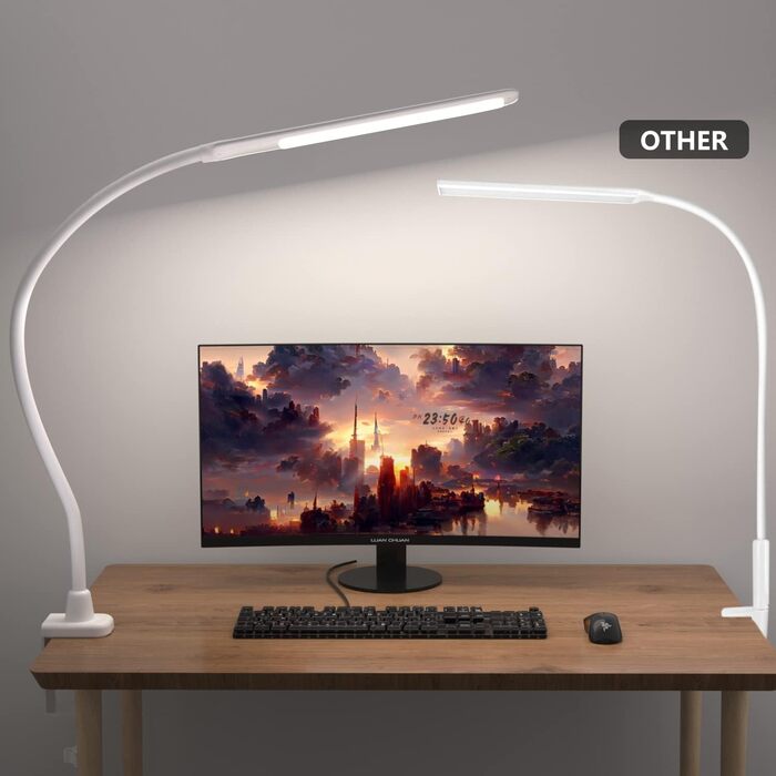 Світлодіодна настільна лампа Hokone Поворотна рука Architect Lamp Захист очей Робоче світло Офісна настільна лампа 4 колірні режим