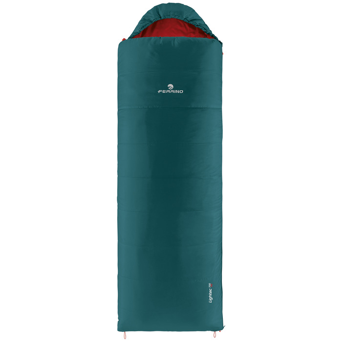 Спальний мішок Ferrino Lightec 700 SQ/+20°C Green Left (86154NVVS)