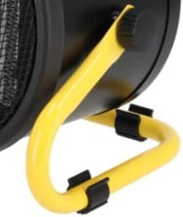 Електричний PTC обігрівач DEDRA 2,0 кВт, круглий, чорний, площа обігріву 20 м, керамічний нагрівальний елемент, для добре ізольованих приміщень, термостат, захист від перегріву, три режими роботи, контроль температури. Площа обігріву 20 м та продуктивніст