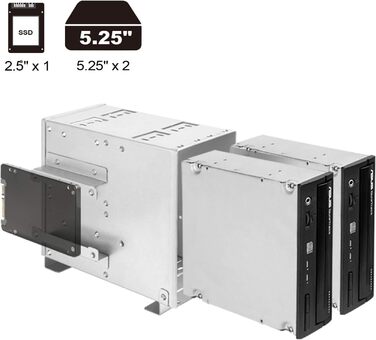 Стійковий серверний корпус, 240 мм моноблок, USB Type-C, замок Kensington, SST-RM42-502B, 42-502, 4U
