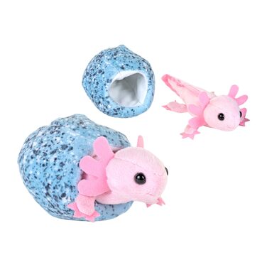 М'яка іграшка Axolotl Wild Republic, 15 см, плюшевий, наповнювач з перероблених пляшок