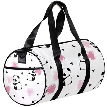 Спортивна сумка, маленька дорожня сумка, сумка для фітнесу та шопінгу для йоги, милий панда, сумка для активного відпочинку, ручна поклажа