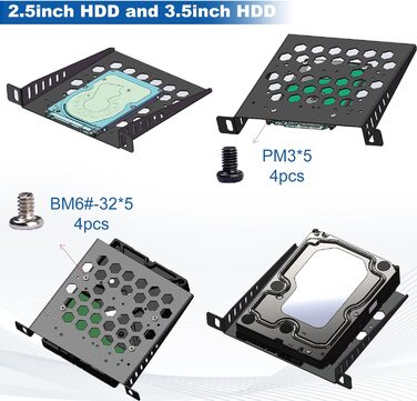 Міні-серверна шафа GeeekPi DeskPi RackMate TT для міні-ПК, мережевих серверів, аудіо- та відеопристроїв, сріблястого кольору