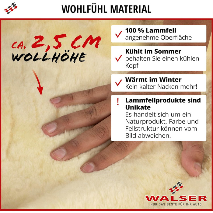 Підтримка шиї Walser з овечої шкіри Mila, подушка для шиї в автомобіль виготовлена зі 100 овечої шкіри, подушка для шиї в автомобіль, дорожня подушка для шиї, дорожня подушка, подушка для подорожей у літаку, подушка для літака, чорна підтримка шиї