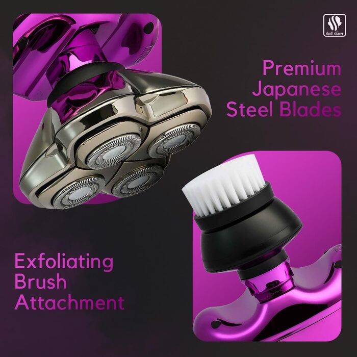 Жіноча електробритва Skull Shaver - Butterfly Kiss Pro Видалення волосся для жінок Фіолетовий