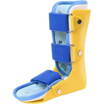 Діти AFO Drop Foot Splint Ортез на гомілковостопний суглоб Нічна підтримка для дітей Todler Ортез на гомілковостопний суглоб, ліва нога Права нога S