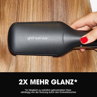 Мультистайлер ghd duet style 2-в-1 фен та випрямляч, ефект антифриз, чорний/Schiere Freude