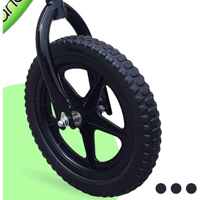 Балансирний велосипед Banana Bike LT 12 дюймів - Легкий велосипед без педалей для дітей - Регульоване сідло, кермо - Шини з захист