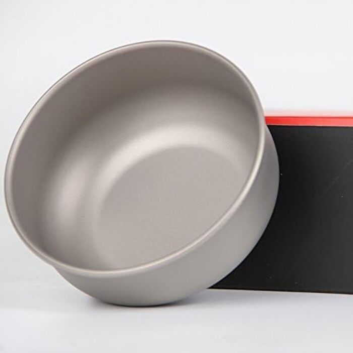 Титанові миски для кемпінгу Keith, 300 мл - 900 мл, для кемпінгу та активного відпочинку, 400 мл