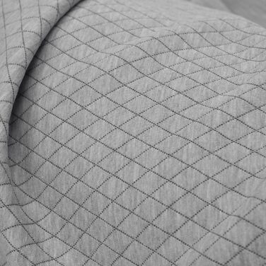 Подушка для спини Badum - Клиноподібна подушка для ліжка - 60 x 50 x 30 см - Подушка для книги, дивана, дивана, подушка для читання, подушка для читання, перегляду телевізора, чохол, який можна прати, регульована товщина