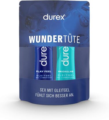 Водний гель-лубрикант Durex Mixpack для жінок і чоловіків, 2 x 50 мл