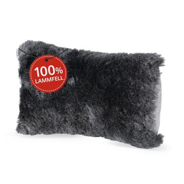 Підтримка шиї Walser з овечої шкіри Mila, подушка для шиї в автомобіль виготовлена зі 100 овечої шкіри, подушка для шиї в автомобіль, дорожня подушка для шиї, дорожня подушка, подушка для подорожей у літаку, подушка для літака, чорна підтримка шиї